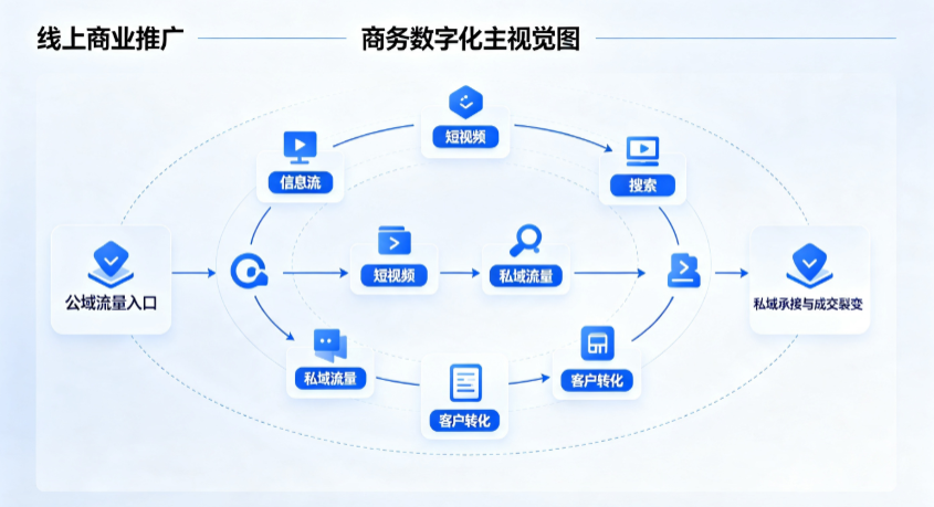 陇县线上商业推广怎么做？全域流量闭环搭建与低成本转化实战指南